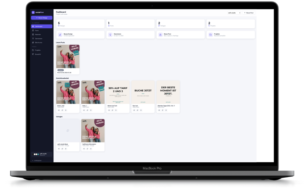 socialFlow Programm-Vorschau